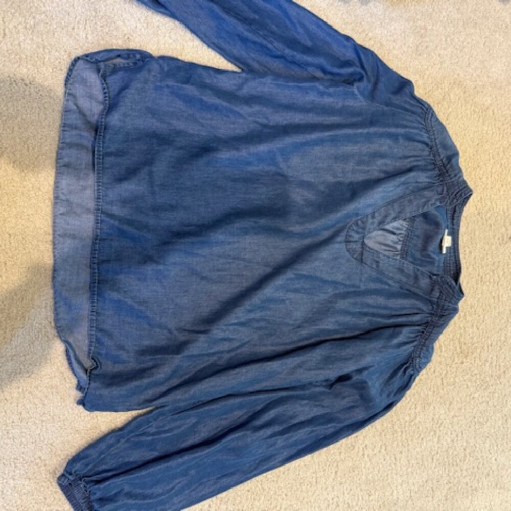 Ana Blue Jean Shirt